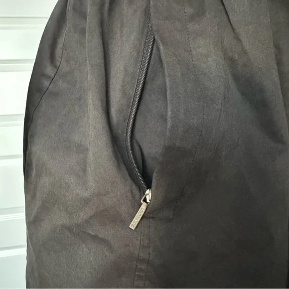 London Fog Black Hooded Jacket Size Medium - Picture 2 of 12